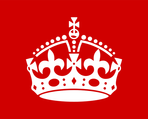 British Crown vector illustration