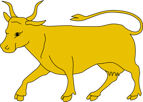 Yellow bull