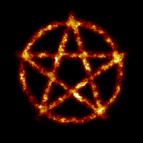 Hořící pentagram