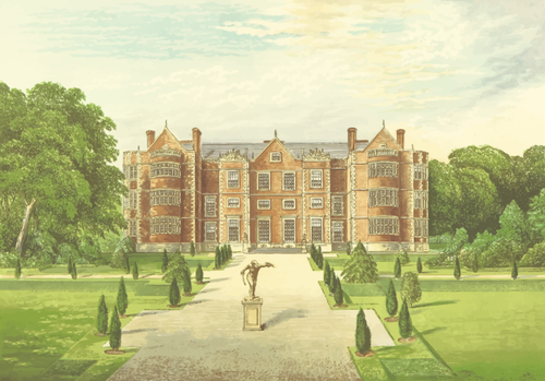 رسومات المتجهات الخاصة بـ Burton Agnes Hall