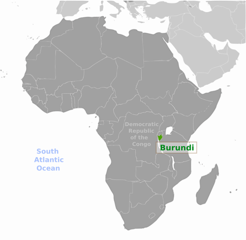 Бурунди в Африке