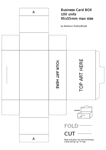 ビジネス カード ボックス ベクトル