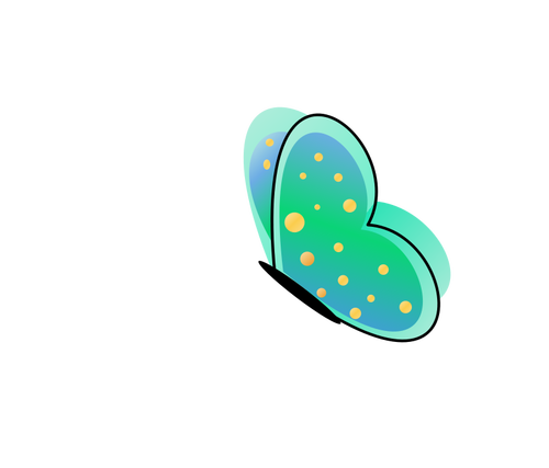 Butterfly vector graphics