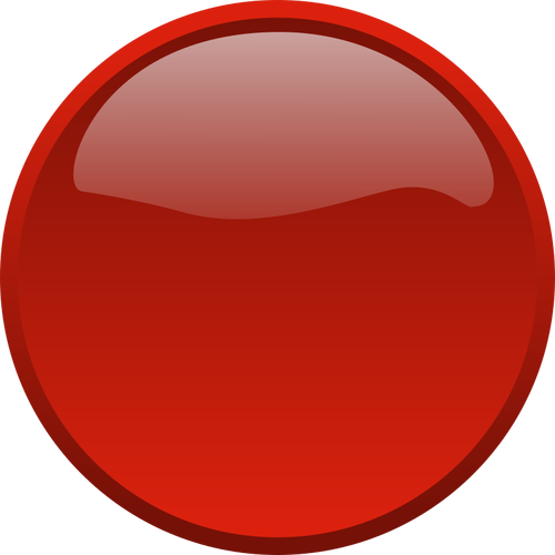 Rødt knappesymbol