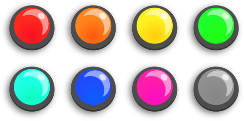 Ilustração de botões