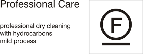 Professional clothes care: dry clean with hydrocarbons - mild process