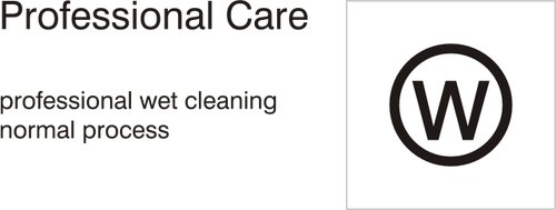 Wet clean - normal process icon