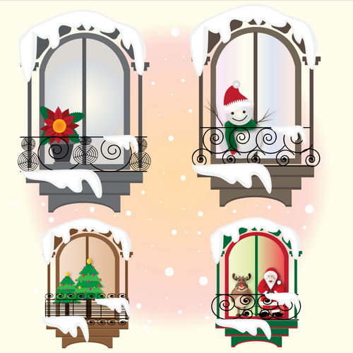 Kerst windows