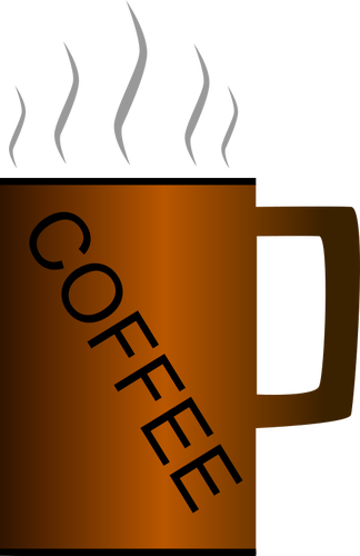 Kaffekopp vektorgrafikk