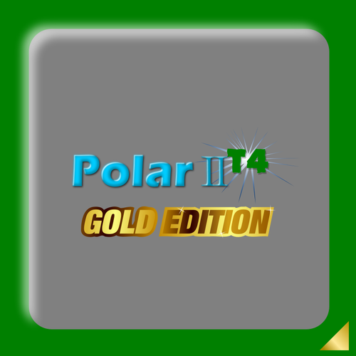 Polar II Gold powerful CPU vector illustration