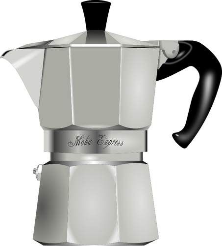 Coffee maker vector graphics