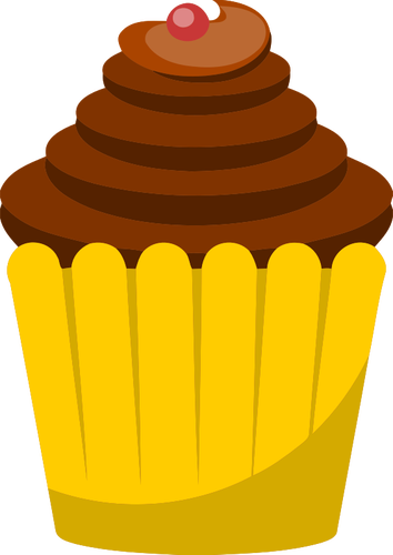 Kirsebær cupcake bilde