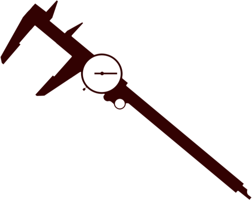 Caliper silhouette