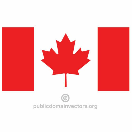 Download Canadian vector flag | Public domain vectors