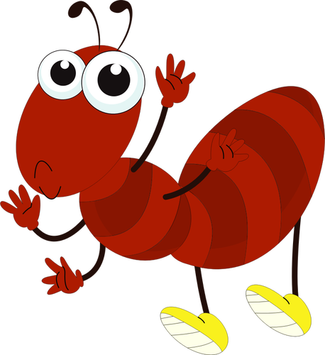 Cartoon image of an ant