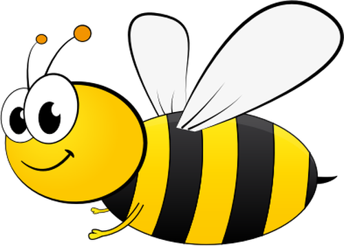 Cartoon bee obrázek