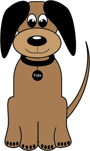 Cão dos desenhos animados