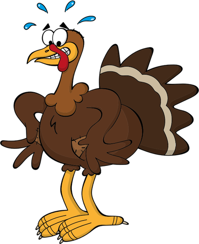 Cartoon turkey