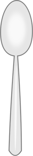 Simple spoon vector image