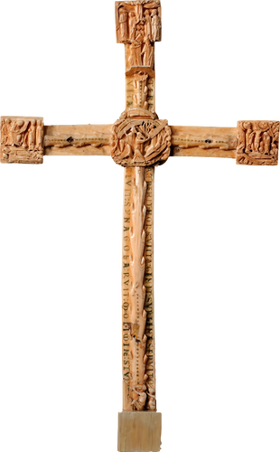 Carved cross