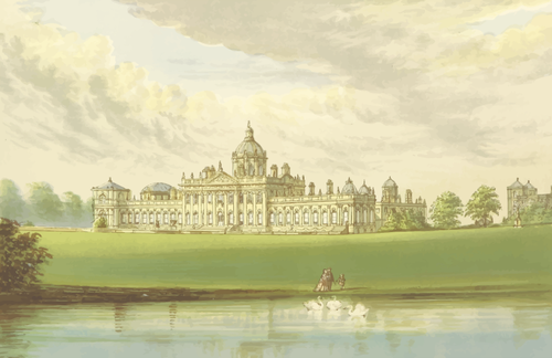 Illustrazione vettoriale di Castle Howard