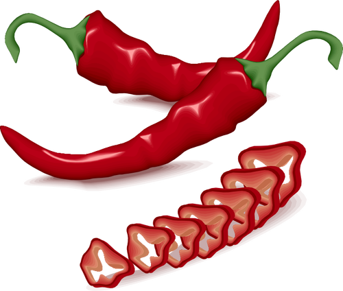 Cayenne pepper vector icon