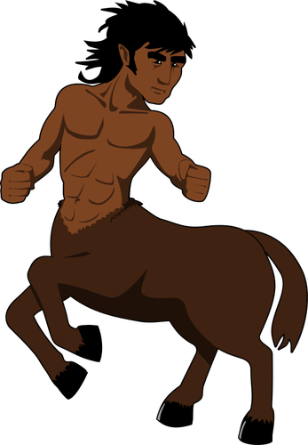 Centaur with dark skin