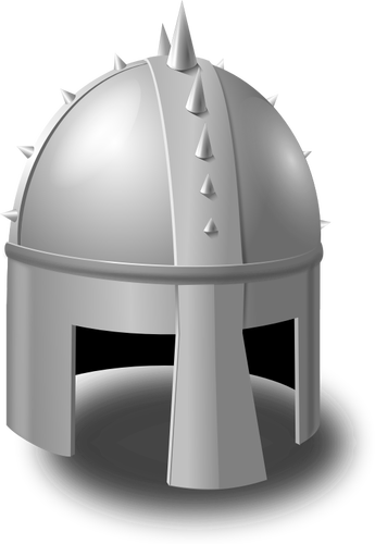 Rytíř helmu vektorový obrázek