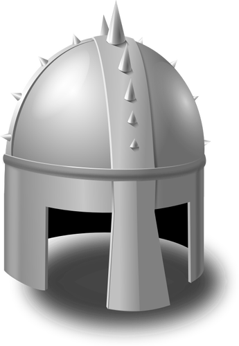 Knight helmet vector image