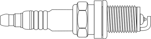 Grafica vettoriale candela