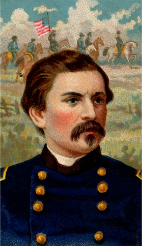 Américain général McClellan
