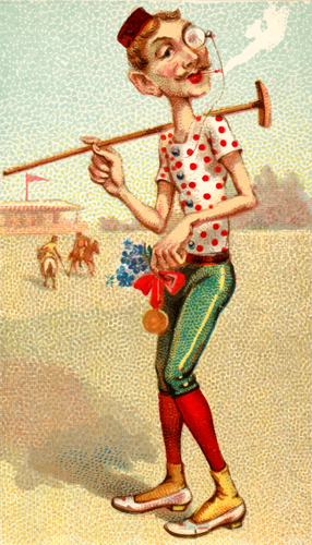 Polo jouant