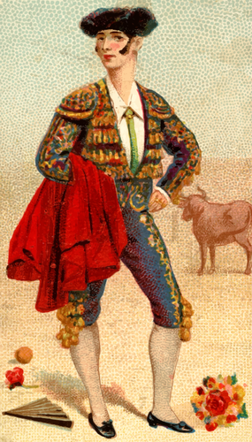 Torero di disegno