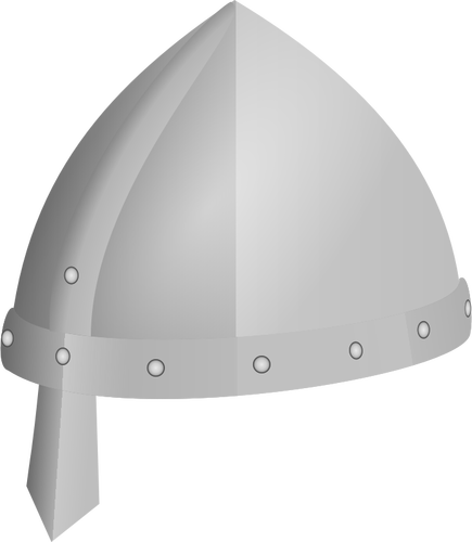 Vector image of nasal helmet