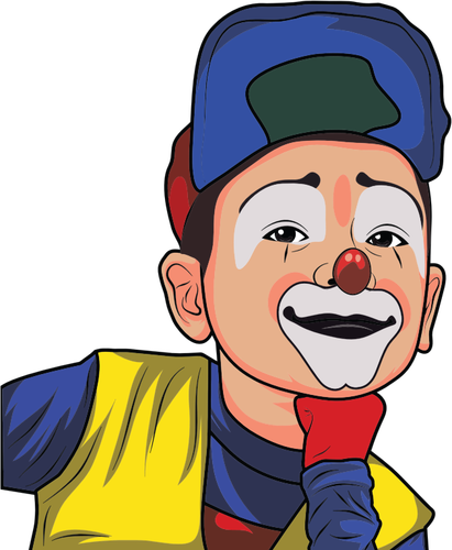 Boy clown