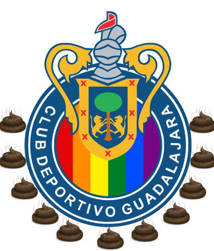 Chivas de Guadalajara stinks vector image