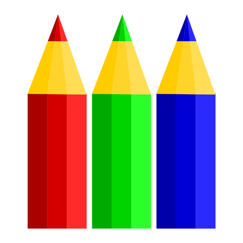 Graphite pencils vector image