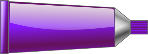 Imagine vectorială tub de culoare violet