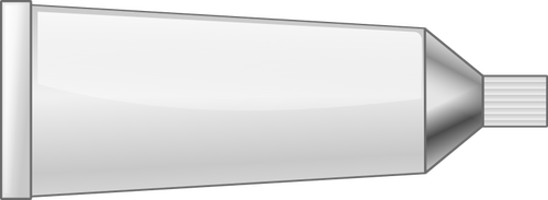 Tube paint with white color