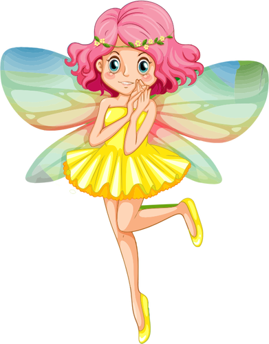 Färgglada fairy