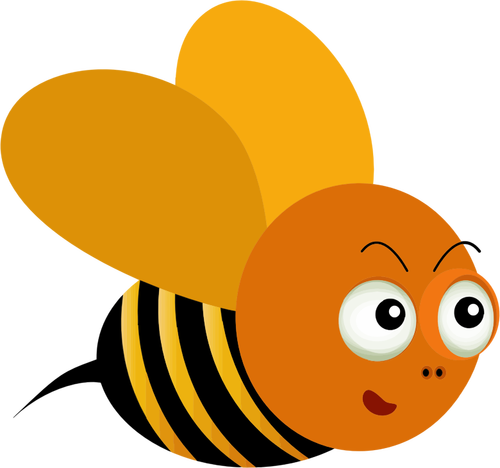 Včelí vektorové ilustrace