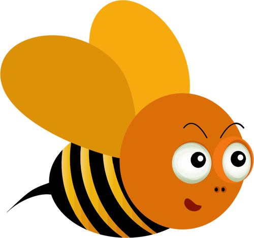 Bee vector illustrasjon