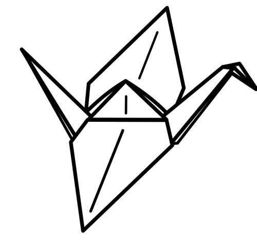 Origami क्रेन