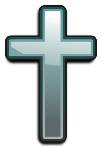 Symbole de vecteur de la religion chrétienne