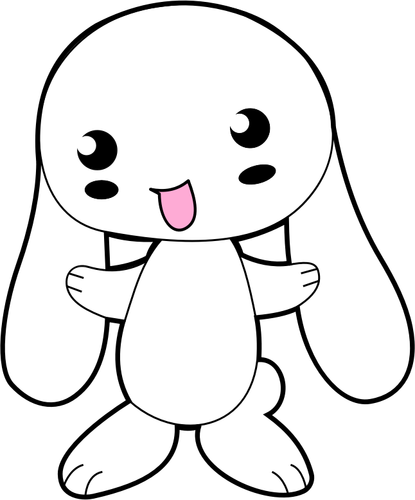 Cute Cartoon Bunny