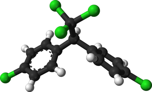 Molekuly 3D ilustrace
