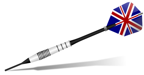 Vektorgrafikken dart pil