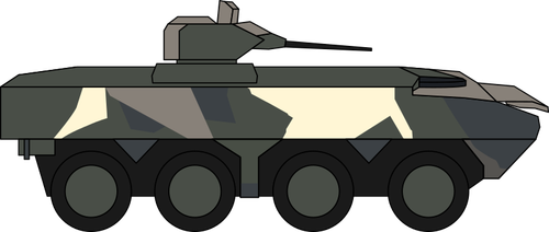 Ilustraţie de vehicule militare