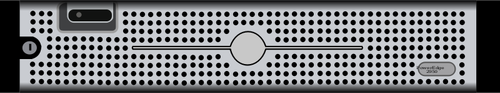 Dell PE2950 server vector drawing