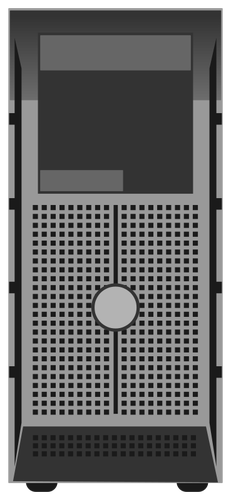 PowerEdge T300-towerserver vectorillustratie